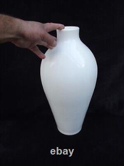 SEVRES ancien grand vase porcelaine blanche 1909 hauteur 44.2 cm art nouveau