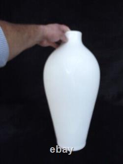SEVRES ancien grand vase porcelaine blanche 1909 hauteur 44.2 cm art nouveau