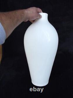 SEVRES ancien grand vase porcelaine blanche 1909 hauteur 44.2 cm art nouveau