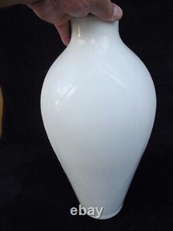 SEVRES ancien grand vase porcelaine blanche 1909 hauteur 44.2 cm art nouveau