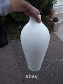 SEVRES ancien grand vase porcelaine blanche 1909 hauteur 44.2 cm art nouveau