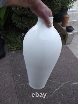 SEVRES ancien grand vase porcelaine blanche 1909 hauteur 44.2 cm art nouveau