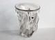 SUPERBE GRAND VASE TORSADE EN CRISTAL EPOQUE ART NOUVEAU XXe, 22x16cm 2,2KG TTBE