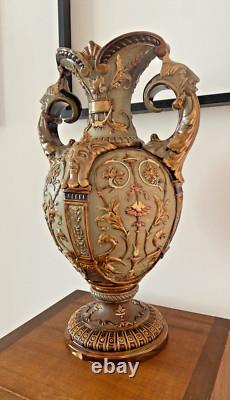 Sublime Vase Art Nouveau Wilhelm Schiller & Sons Circa 1900-Pièce de Collection