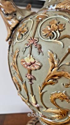 Sublime Vase Art Nouveau Wilhelm Schiller & Sons Circa 1900-Pièce de Collection