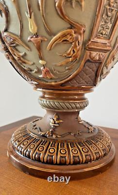 Sublime Vase Art Nouveau Wilhelm Schiller & Sons Circa 1900-Pièce de Collection