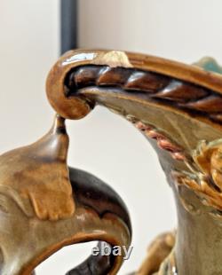 Sublime Vase Art Nouveau Wilhelm Schiller & Sons Circa 1900-Pièce de Collection