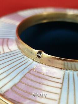 Superbe Pot à Thé Cloisonné cuivre de Fabienne Jouvin Design Enamel copper email