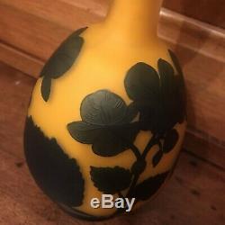 Superbe Vase Art Nouveau pate de verre signé Richard