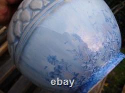 Superbe Vase Gres Cristallise Mougin Freres Nancy Art Nouveau / Deco Ventrillon