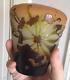 Superbe Vase pate de verre Art nouveau signé Emile Gallé 1900