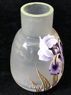 Superbe authentique ancien PETIT VASE MONTJOYE LEGRAS Art Nouveau no Gallé Daum