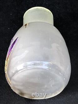 Superbe authentique ancien PETIT VASE MONTJOYE LEGRAS Art Nouveau no Gallé Daum
