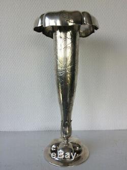 Superbe et rare vase art nouveau en argent 925/1000 par TIFFANY & Co
