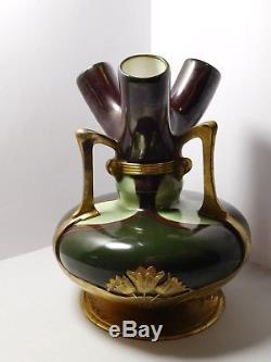 Superbe vase ART NOUVEAU Osiris 0520 Designer Walter Scherf 1900 /1901