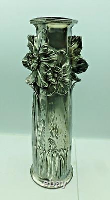 Superbe vase art nouveau Orivit AG vers 1900 WMF
