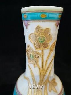Superbe vase en faïence Optat Paul Milet à Sèvres Art nouveau