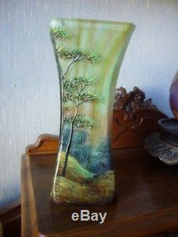 Très beau vase LAMARTINE art nouveau era daum gallé