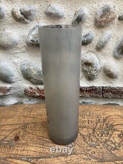 Très Beau Vase Legras & Cie. Paul Dupont Art Nouveau vase 1900 Verre Dépoli