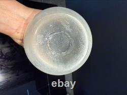 Trilogie de vases JEM Joseph Mure décor Col vert signé