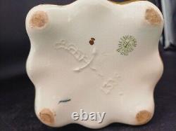 VASE 37cm EN BARBOTINE 1900 FAÏENCE ART NOUVEAU FAÏENCERIE FIVES-LILLE DB D-1148