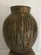 VASE Grand Pot Lucien ARNAUD St AMAND GRÈS En PUISAYE 1920 Art Nouveau 39 Cm