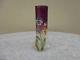 VASE LEGRAS VIOLET A DECOR EMAILLE DE PENSEES MODELE LAMARTINE ART NOUVEAU