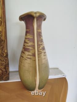 Vase AMPHORA Art Nouveau 1900 Ceramique Signe 39MAG 12/06