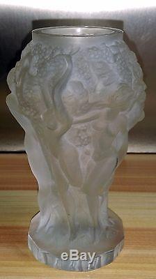 Vase ART DECO de Heinrich Hoffmann (1875-1939) Bohème LES BACCHANTES