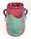 Vase À Anses 1900 1910 Alphonse Cytère Rambervillers Vosges France Art Nouveau