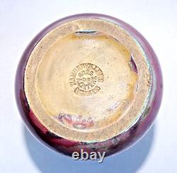 Vase À Anses 1900 1910 Alphonse Cytère Rambervillers Vosges France Art Nouveau