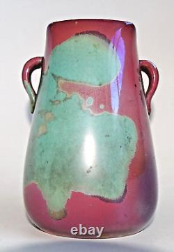 Vase À Anses 1900 1910 Alphonse Cytère Rambervillers Vosges France Art Nouveau