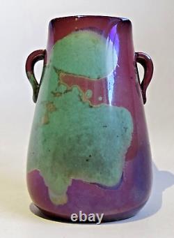 Vase À Anses 1900 1910 Alphonse Cytère Rambervillers Vosges France Art Nouveau