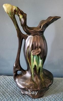 Vase Airain Thulin Belgique Art Nouveau
