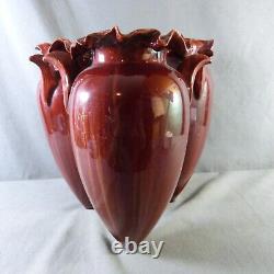 Vase Amphore Triple Art Nouveau attribuable à Clément MASSIER à VALLAURIS, 1900