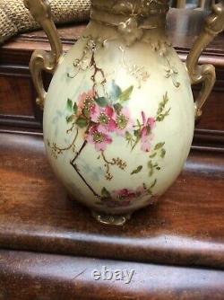 Vase Ancien Art Nouveau Porcelaine Ernst Walhiss Turn Wein Austria