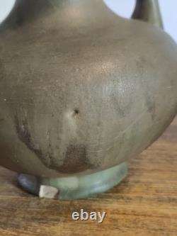 Vase Art Nouveau En GRÈS Signé ALLONNE (OISE)