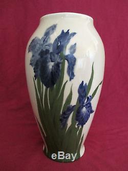 Vase Art Nouveau En Porcelaine Gustav Heubach Allemagne/deutsch Porzellan
