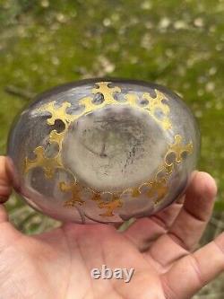 Vase Art Nouveau & France Vers 1900 & Dans L'esprit De Legras Non Signé
