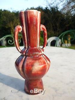 Vase Art Nouveau Gres Porcelaine Sang De Boeuf Dalpayrat Ernest Chaplet Sevres