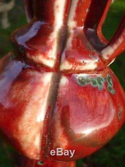 Vase Art Nouveau Gres Porcelaine Sang De Boeuf Dalpayrat Ernest Chaplet Sevres