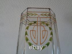 Vase Art Nouveau Josef Hoffmann Riedel Polaun Secession Viennoise 1900