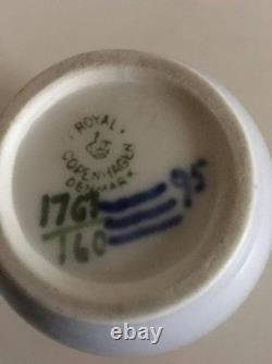 Vase Art Nouveau Royal Copenhagen Avec Dessus Perforé No 1763/160