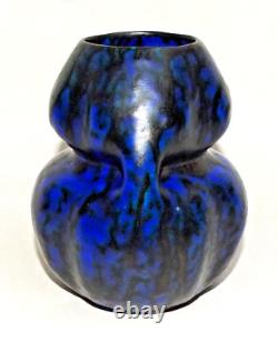 Vase Art Nouveau Vers 1925 Art Deco Céramique De Bruxelles Brussels Ceramics