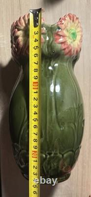 Vase Art Nouveau en barbotine de Francis Masse(178)Début 20 Siècle(Voir Fotos)
