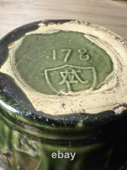 Vase Art Nouveau en barbotine de Francis Masse(178)Début 20 Siècle(Voir Fotos)