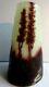 Vase Art Nouveau pâte de verre dégagée à l'acide signé LAMIRAL Grands arbres