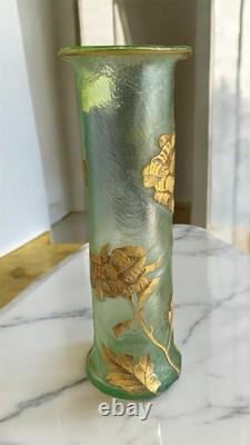 Vase Art Nouveau signé Legras / Mont Joye vers 1900