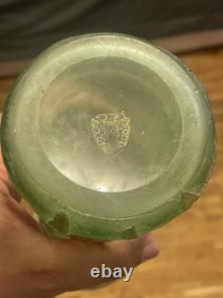 Vase Art Nouveau signé Legras / Mont Joye vers 1900
