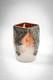 Vase Art Nouveau verre marmoréen & étain style Schneider Muller Daum Delatte
